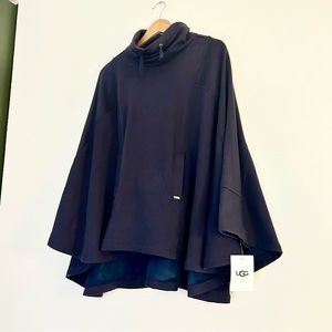 Navy Blue Ugg Pichot Poncho